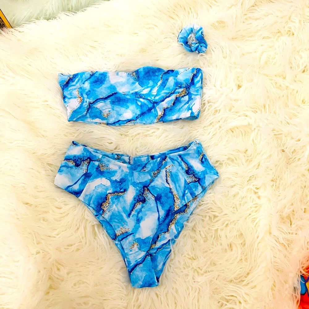 3 for 1 Shein 2 Piece High Waist Bikinis